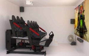 VR simulator motion ride - Turbo Ride 7 - Bmotion Technology